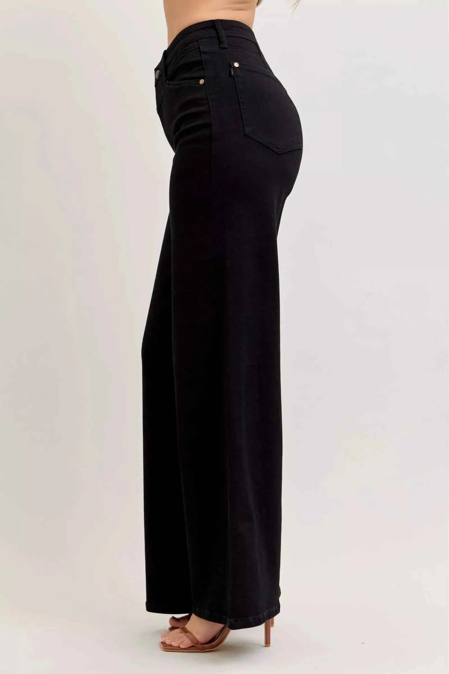 Judy Blue High-Waisted Wide Leg Jeans
