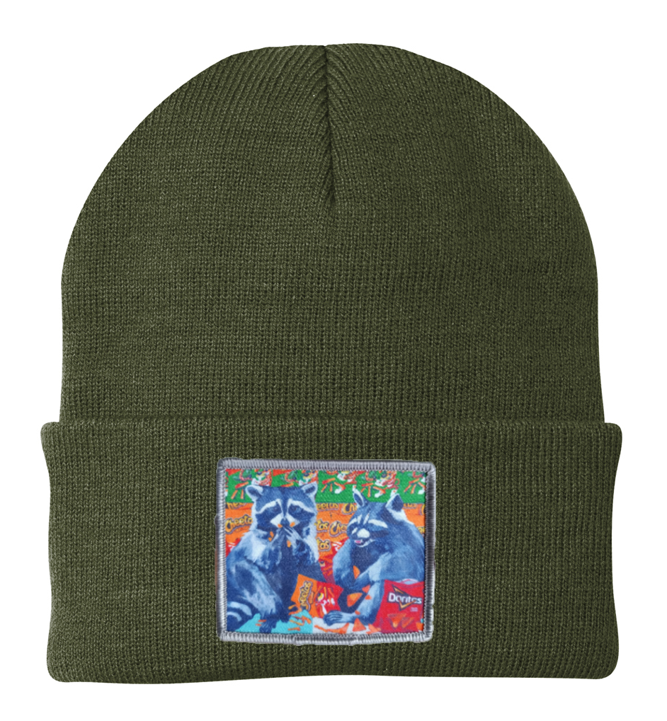 Junk Food Bandits Raccoon Beanie