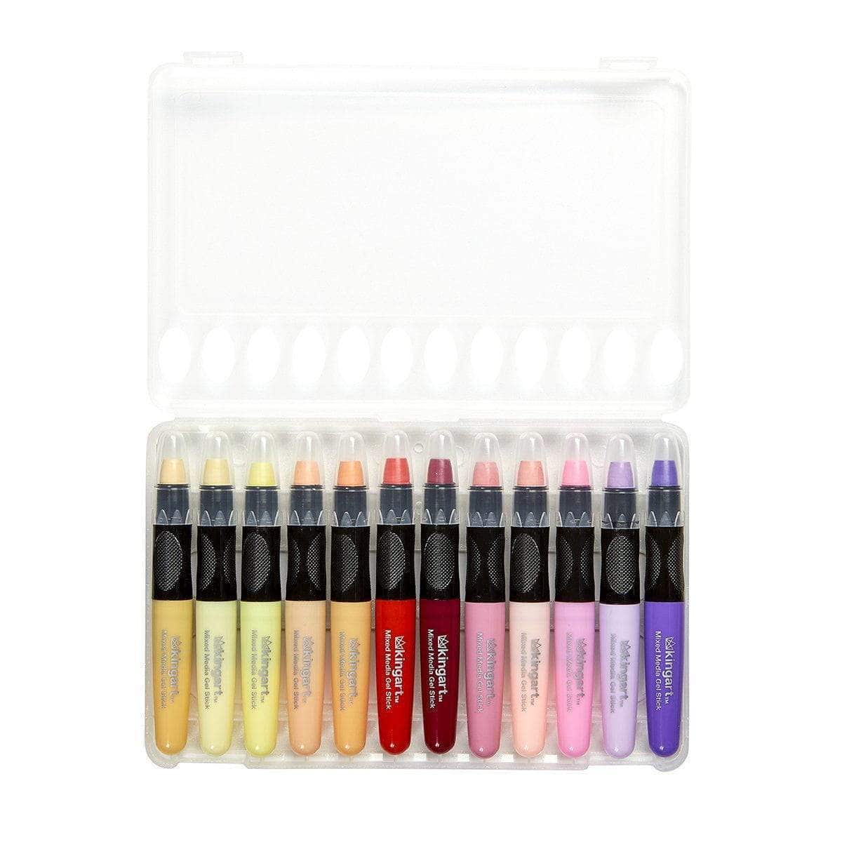 Gel Stick Crayons 24 Pastel Colors