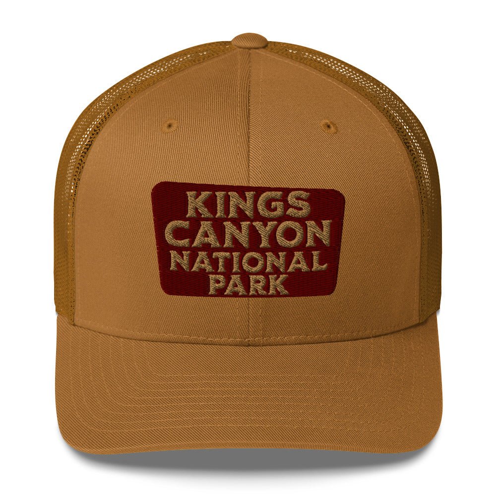 Kings Canyon National Park Embroidered Trucker Hat