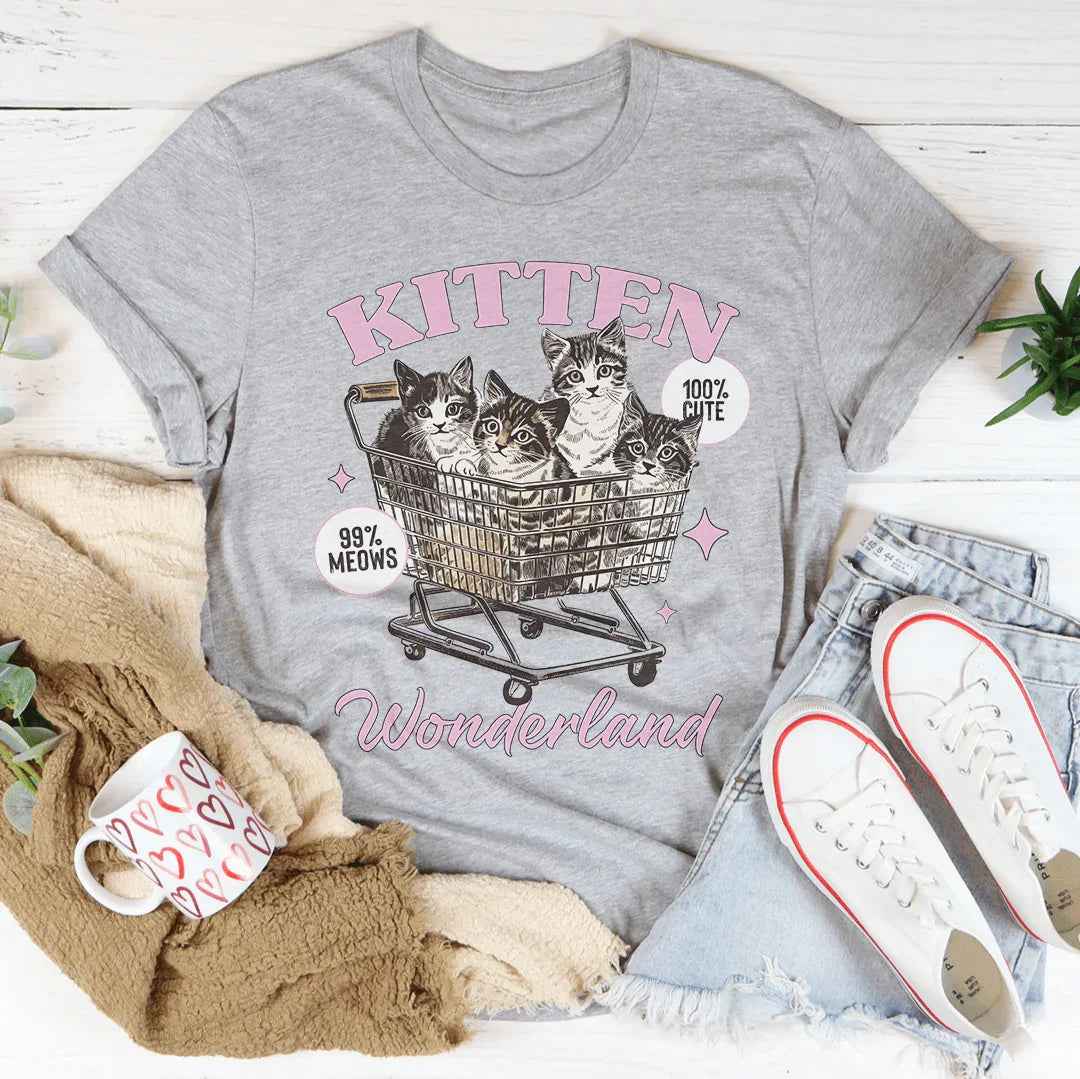 Kitten Wonderland Tee