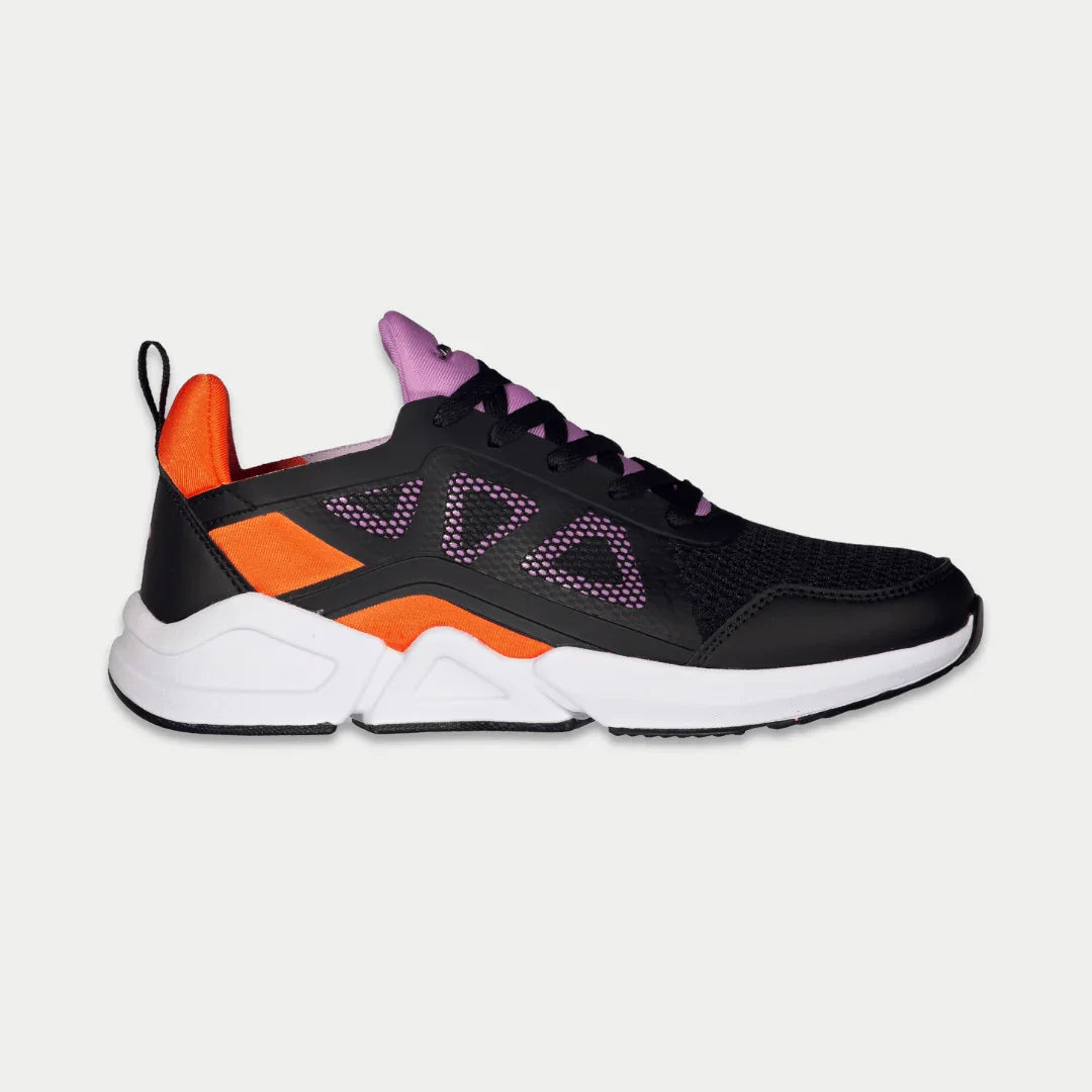 LA Gear Women’s Tarzana Lowtop | Black x Orange