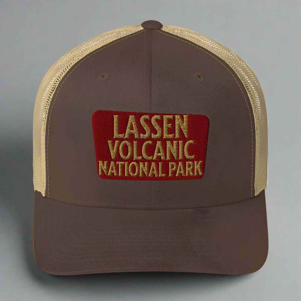 Lassen Volcanic National Park Embroidered Trucker Hat