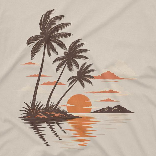 Last Light Palms Men’s Crew Neck Tee