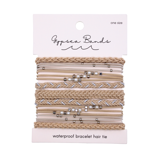 Latte Hair Tie Bracelets