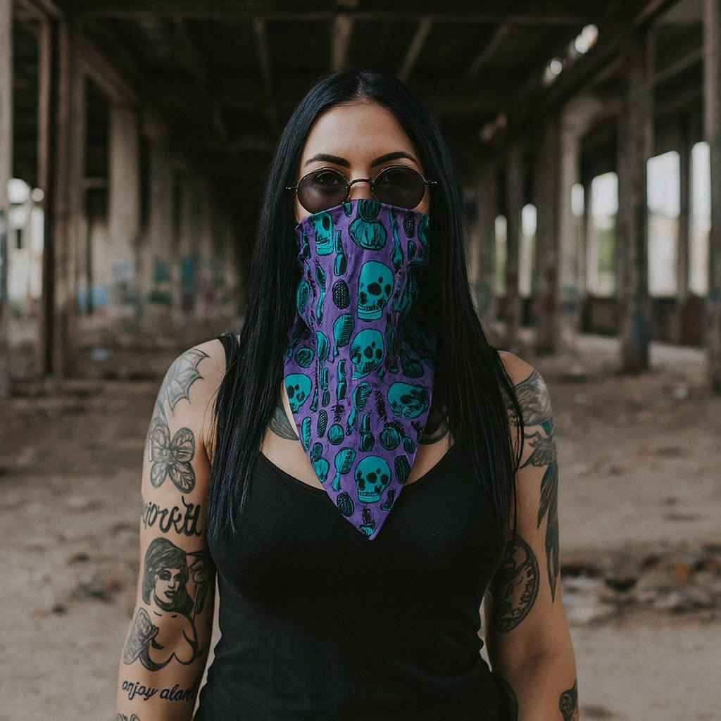 Macabre Makeup Bandana