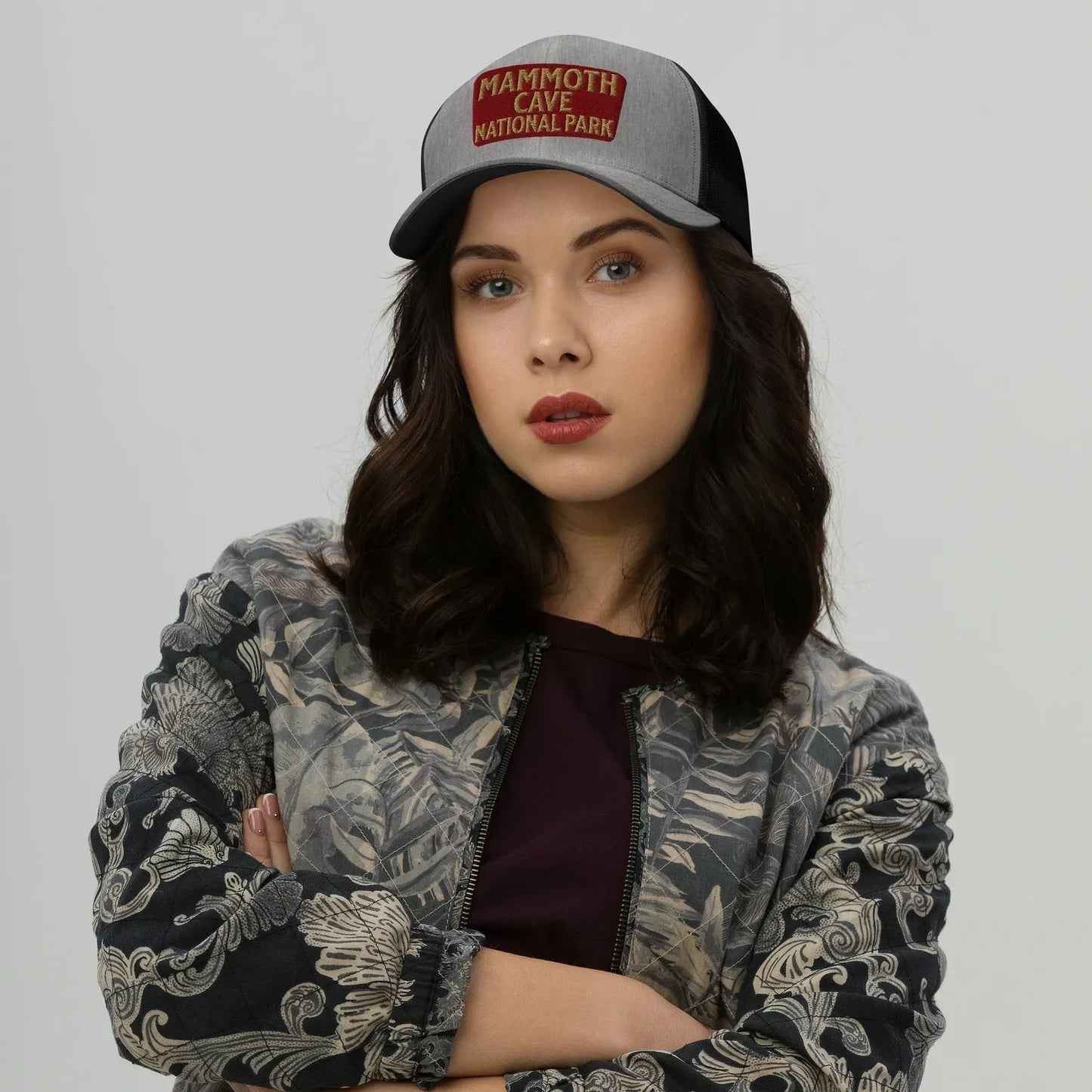 Mammoth Cave National Park Embroidered Trucker Hat