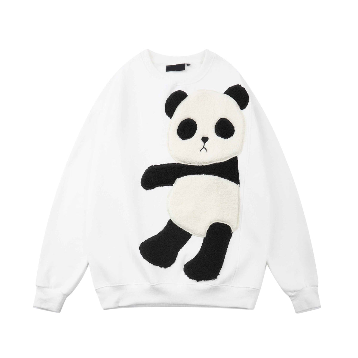 MAR1081 Furry Panda Crewneck