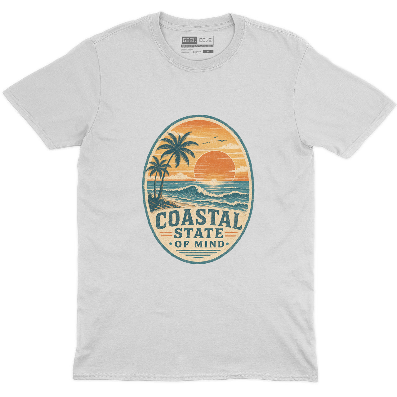 Coastal State of Mind Crew Neck Tee