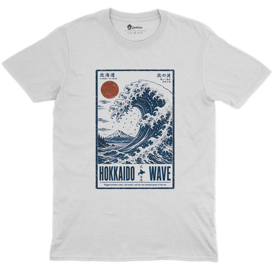 Hokkaido Wave Crew Neck Tee