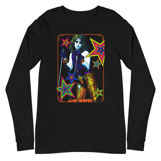 MERCHMOMENT Alice Cooper - Stars Long Sleeve T-Shirt [Apparel]