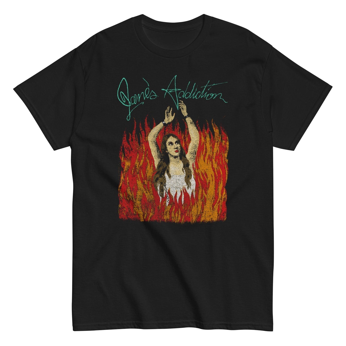 MERCHMOMENT Jane's Addiction - Flames T-Shirt [Apparel]