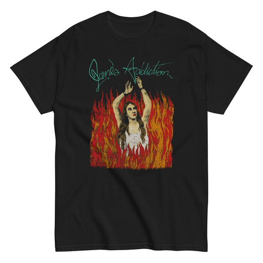 MERCHMOMENT Jane's Addiction - Flames T-Shirt [Apparel]