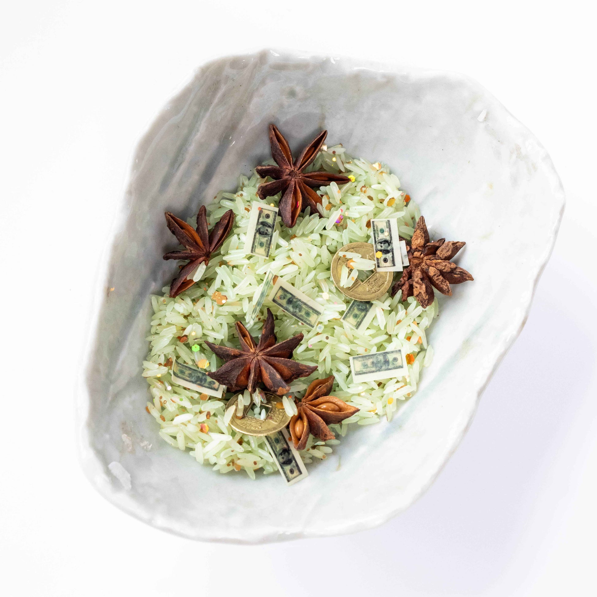 Prosperity Rice – 4 oz Money Altar & Mojo Bag Herb