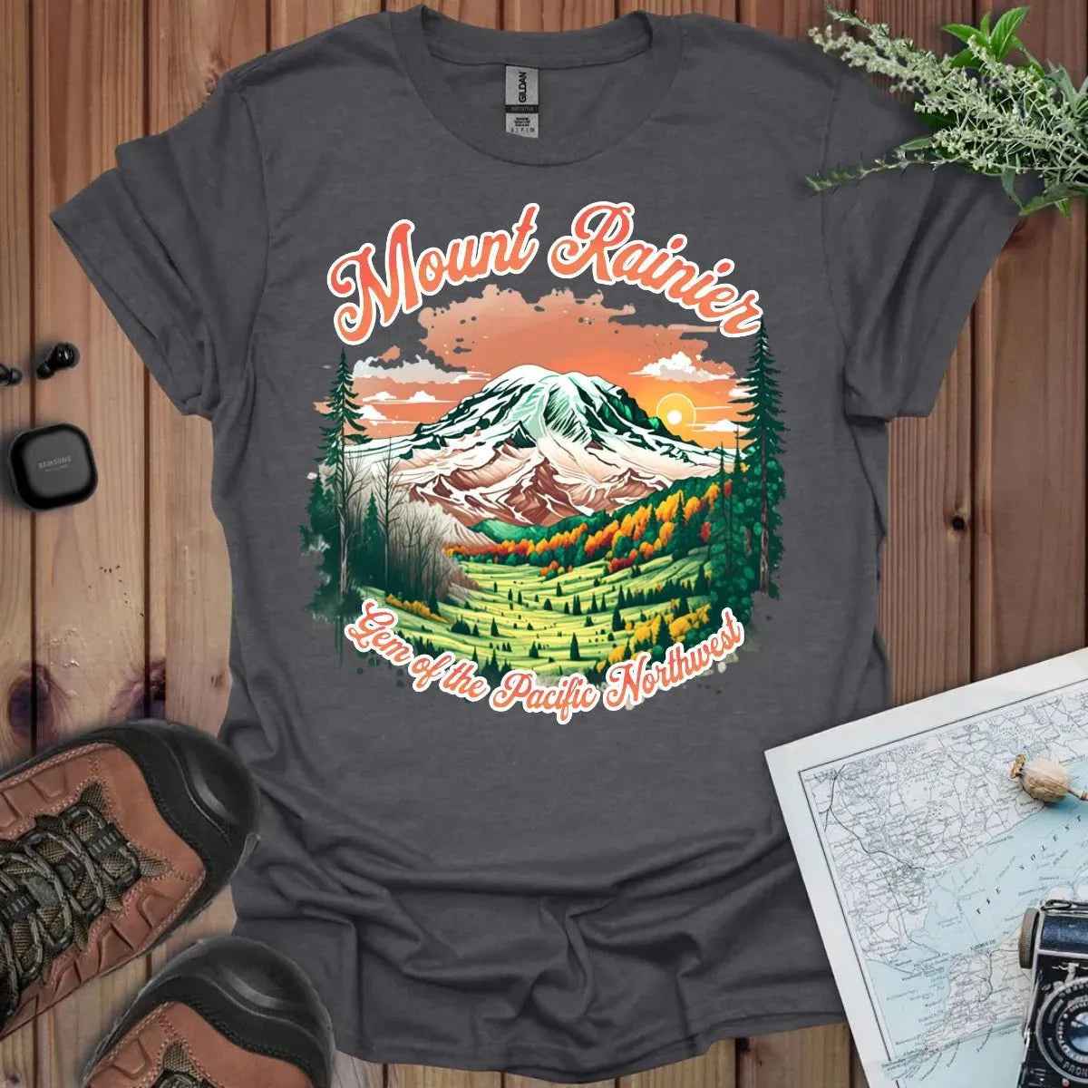 Mount Rainier Gem Unisex T-Shirt