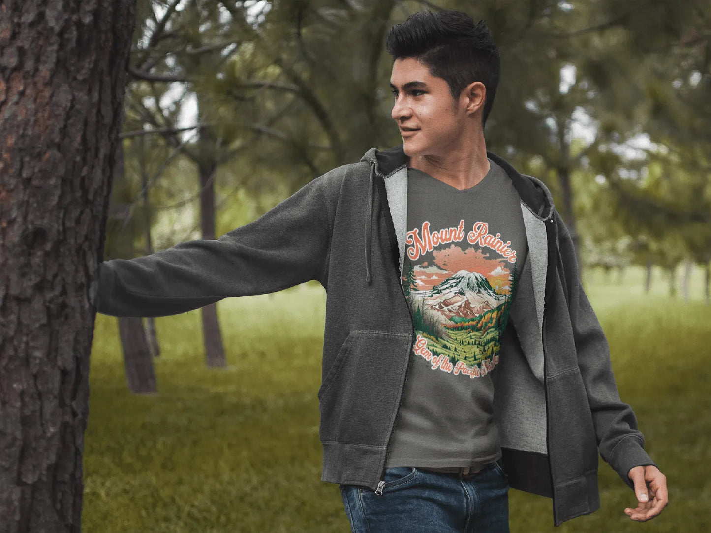 Mount Rainier Gem Unisex T-Shirt