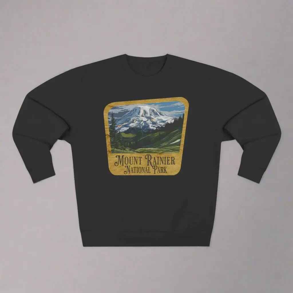 Mount Rainier National Park Crewneck Sweatshirt
