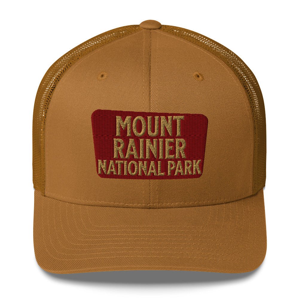 Mount Rainier National Park Embroidered Trucker Hat