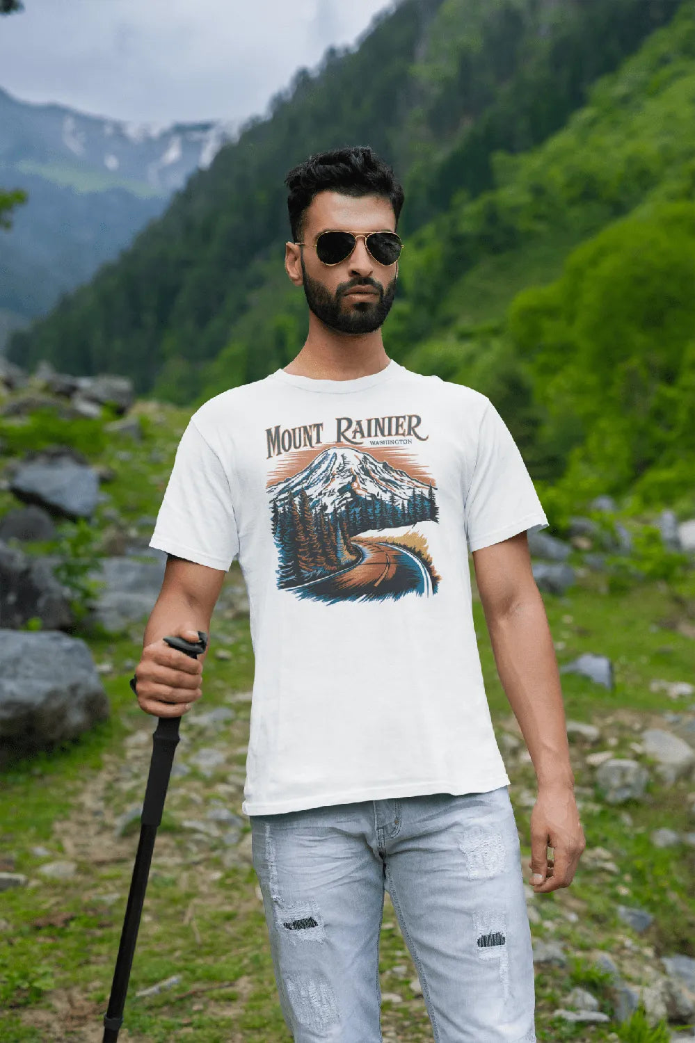 Mount Rainier Washington T-Shirt