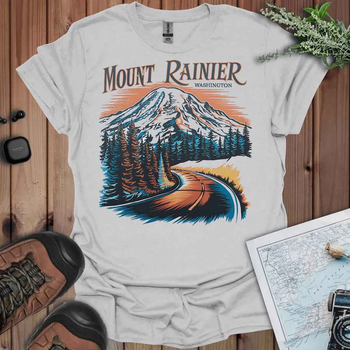 Mount Rainier Washington T-Shirt