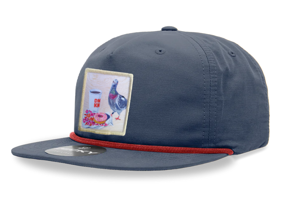 Navy/ Red Rope Cap