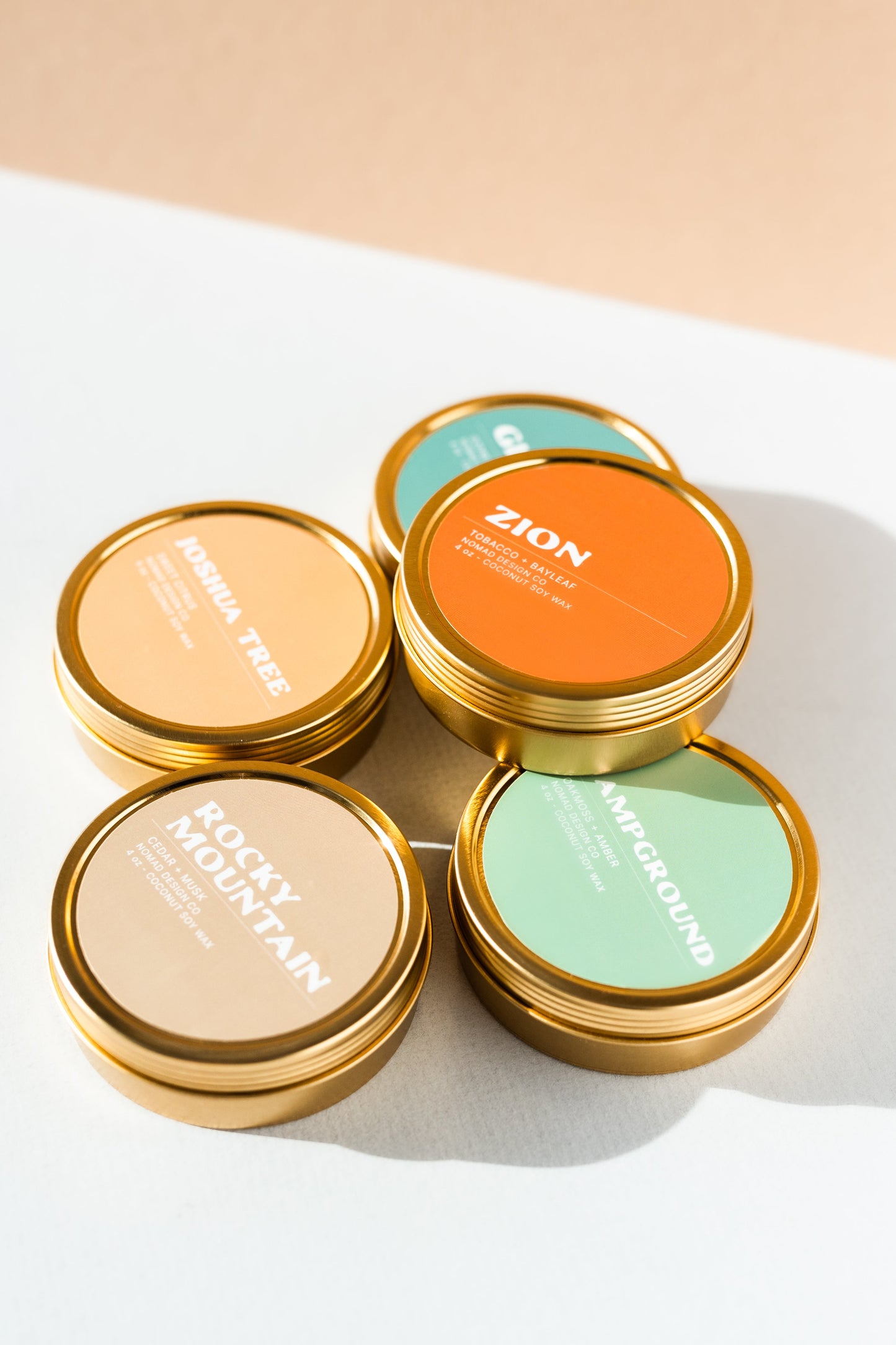 National Park Travel Tin Candle Pack