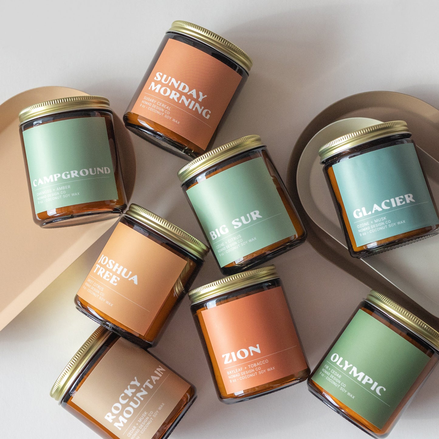 Glacier National Park Candle