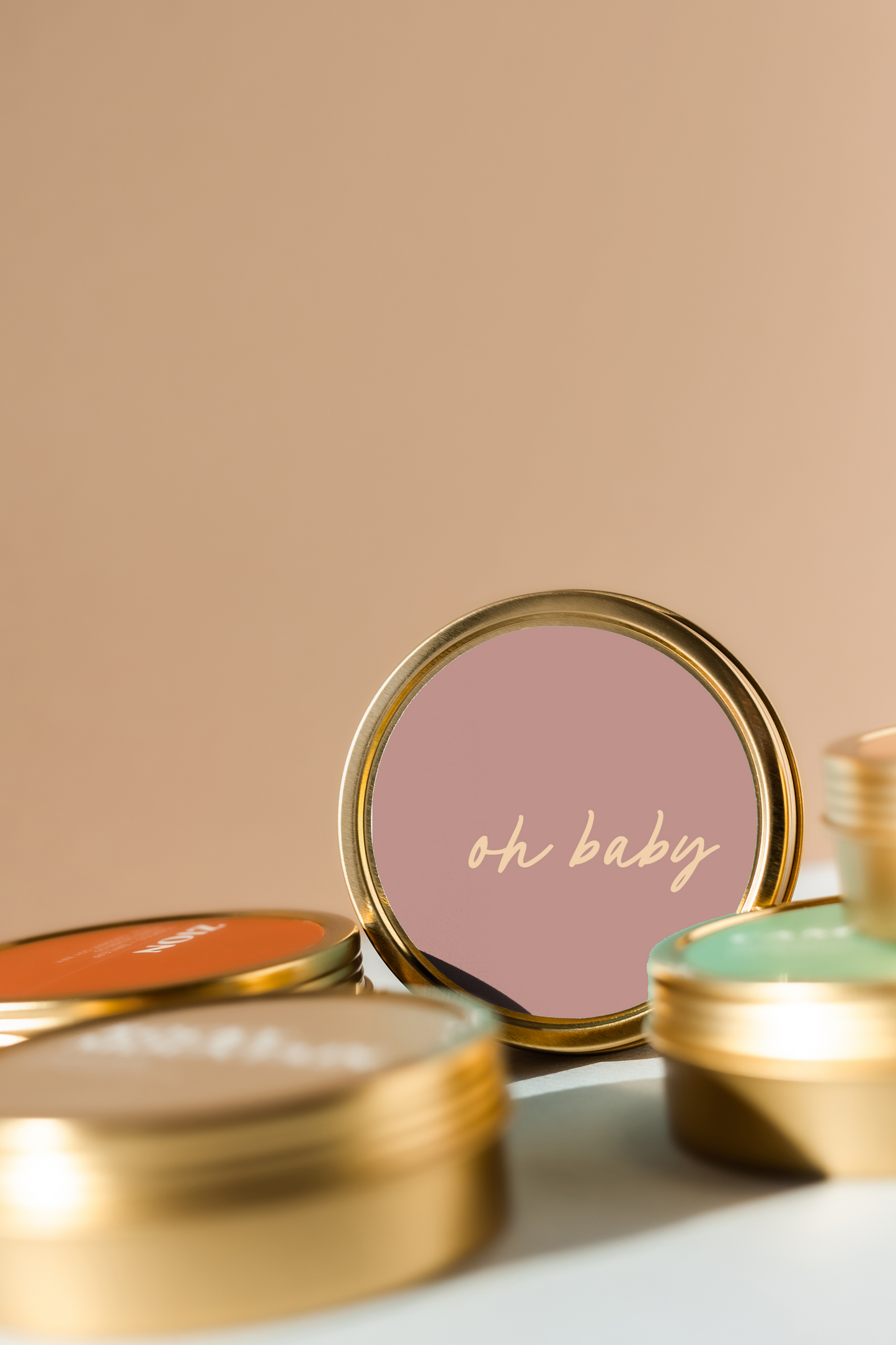 Oh Baby Travel Tin Candle