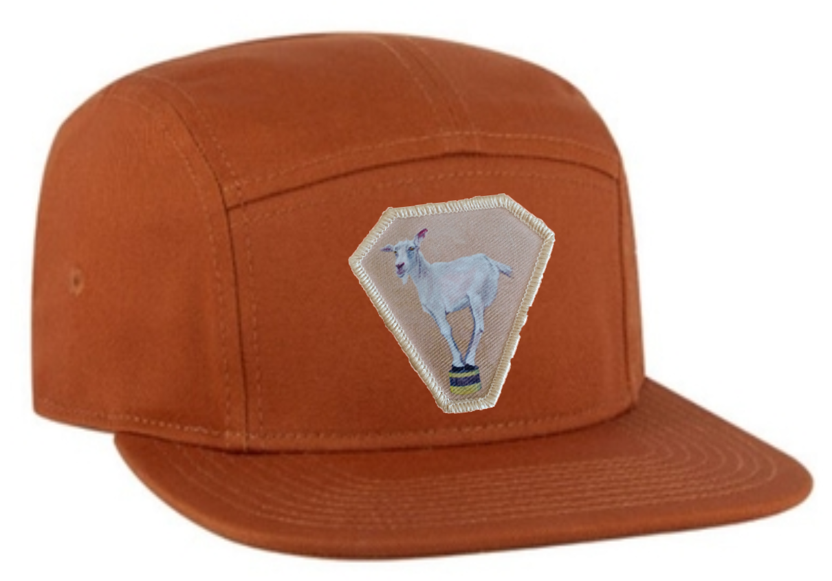 Orange Camper Hat
