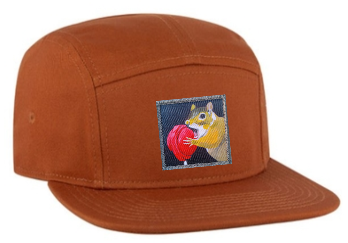 Orange Camper Hat