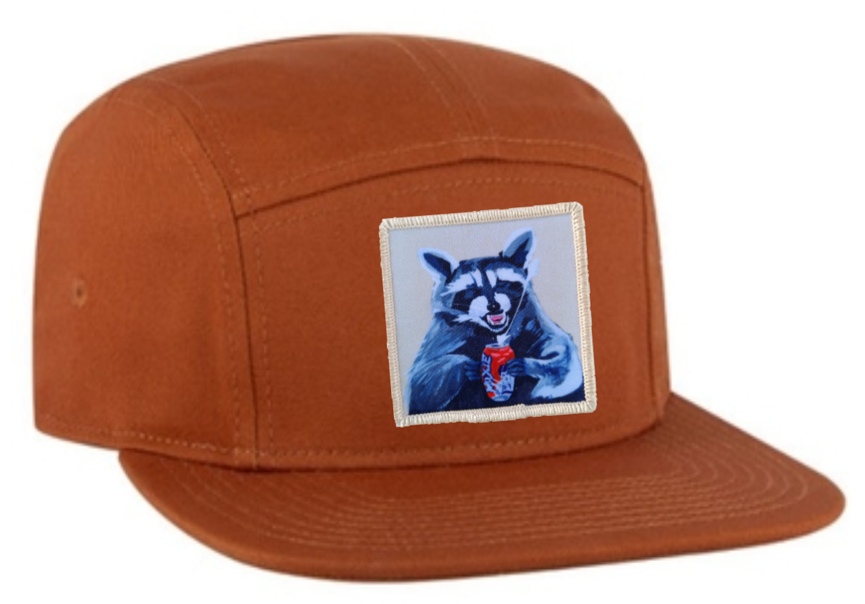 Orange Camper Hat