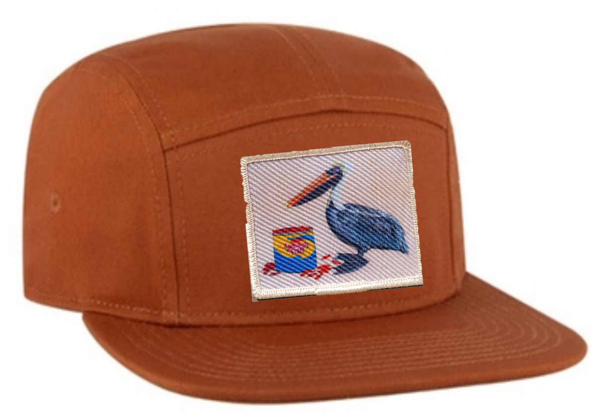Orange Camper Hat
