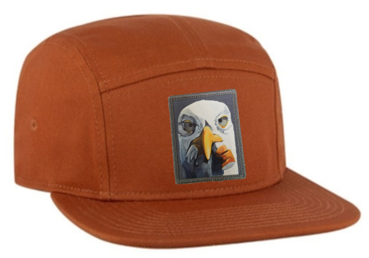 Orange Camper Hat