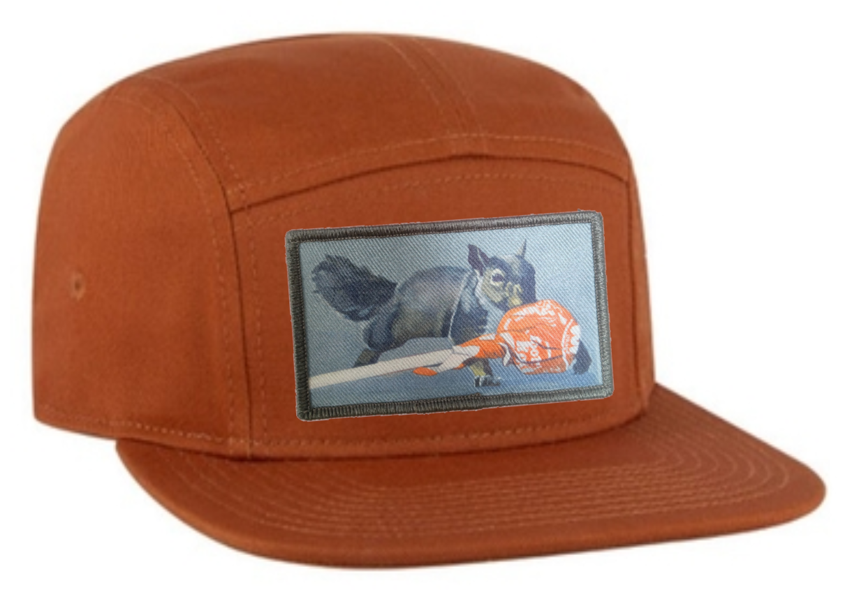 Orange Camper Hat