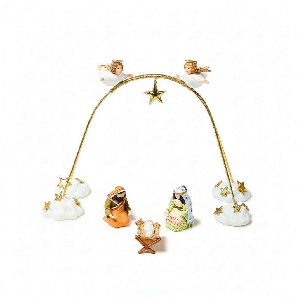 Patience Brewster Nativity Cherub Angels Mini Arch Set, Set of 4 *NEW & RETIRED!!