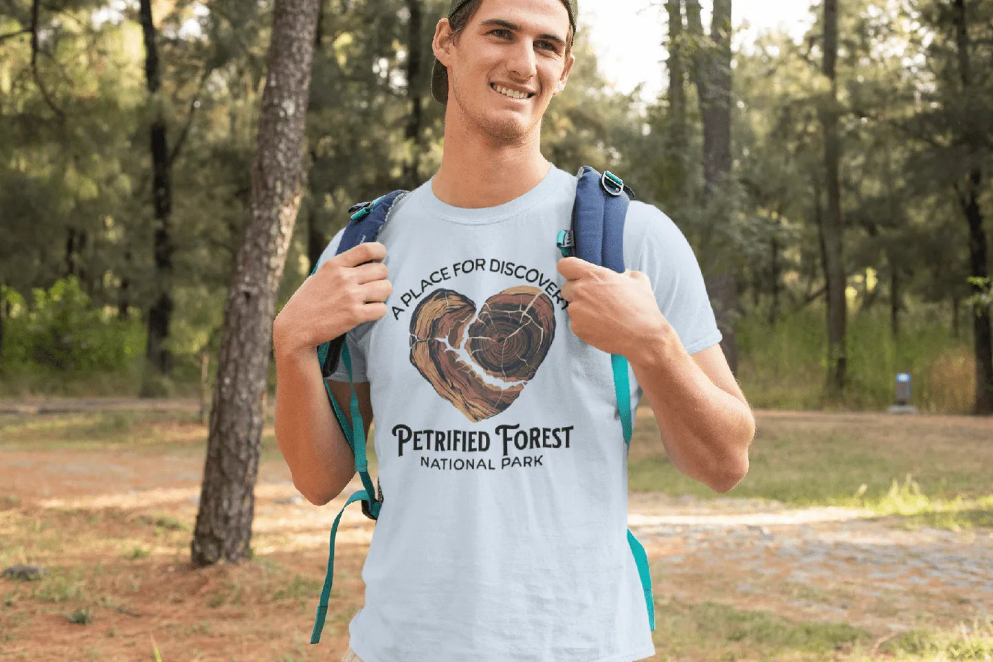 Petrified Forest National Park T-Shirt Heart Wood