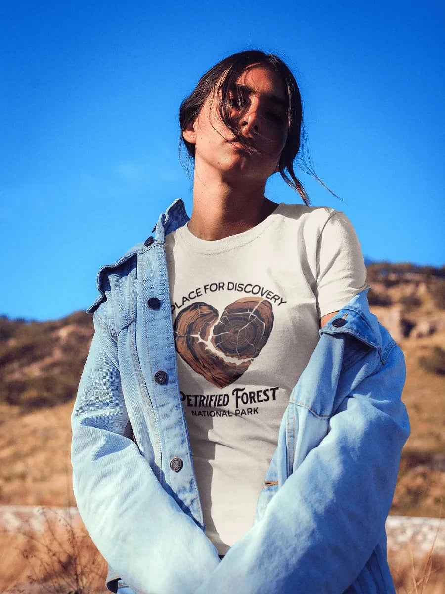 Petrified Forest National Park T-Shirt Heart Wood