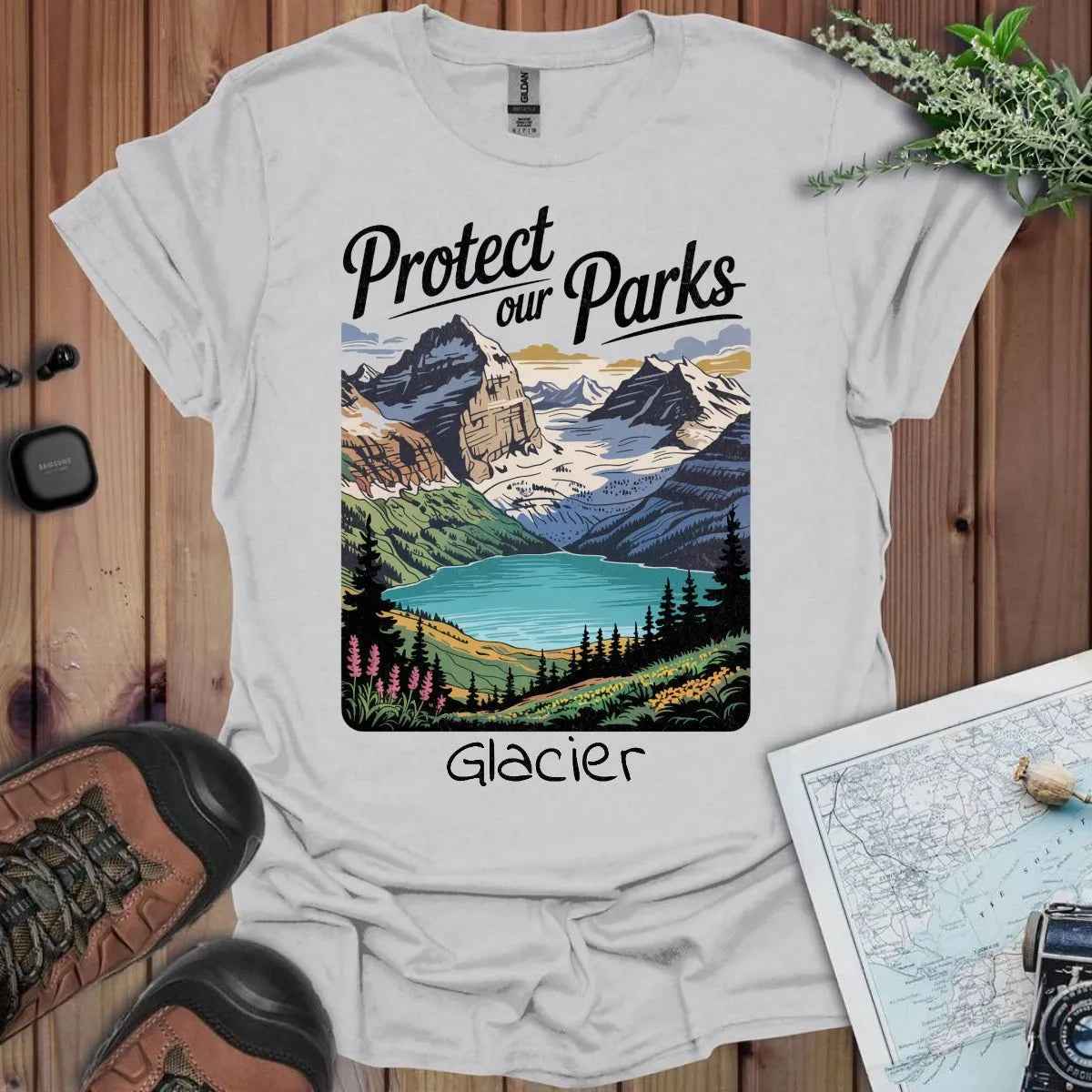 Protect Our Parks Glacier T-Shirt