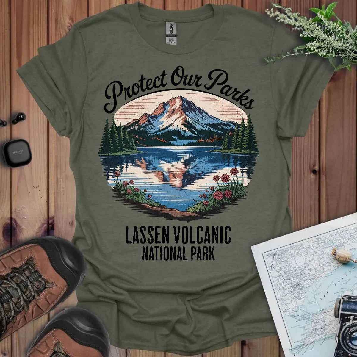 Protect Our Parks Lassen Park T-Shirt
