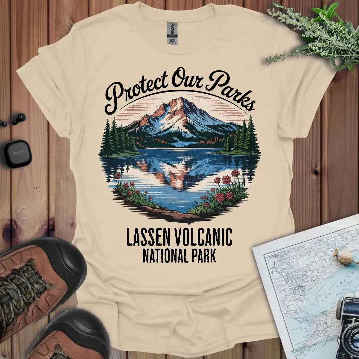 Protect Our Parks Lassen Park T-Shirt