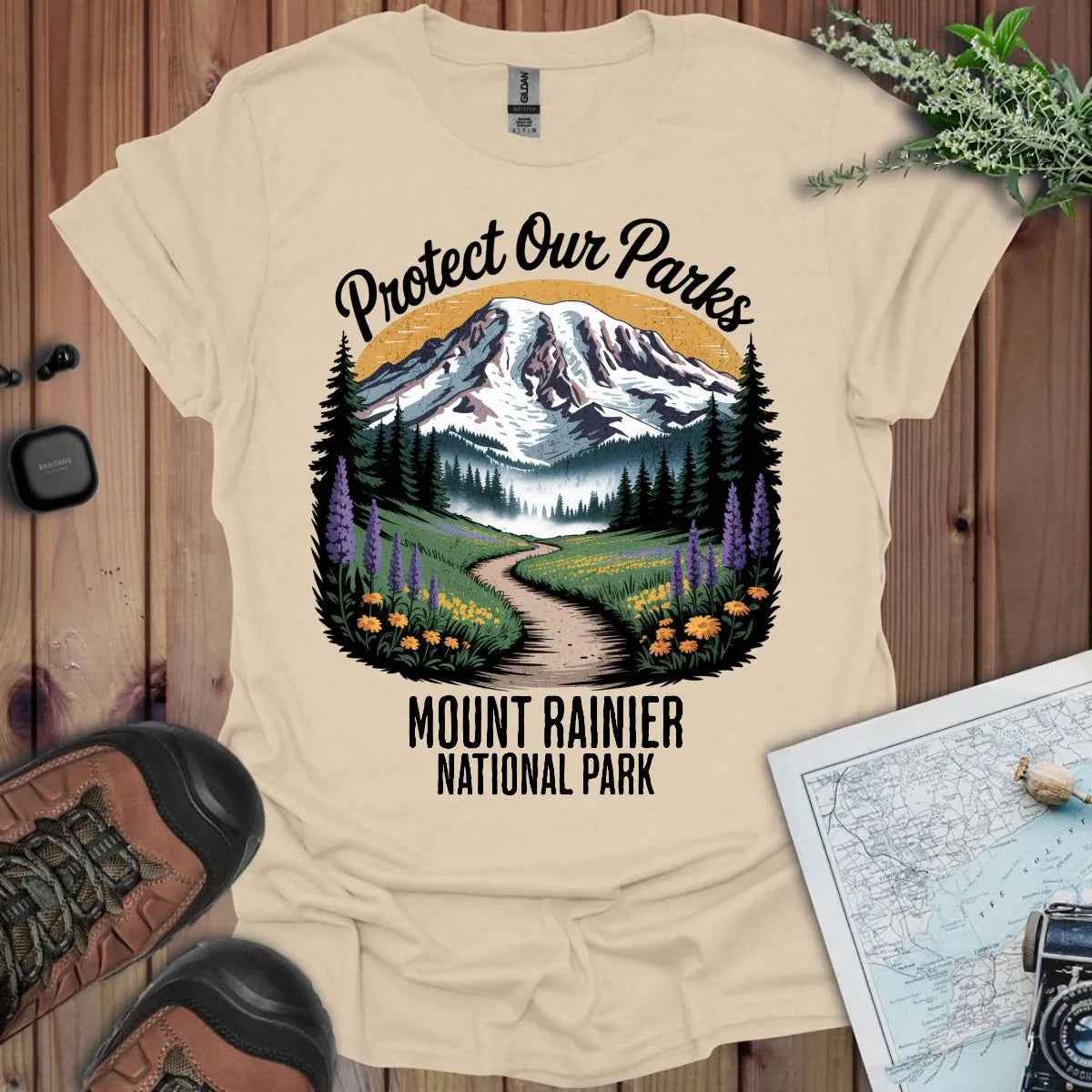 Protect Our Parks Mount Rainier T-Shirt