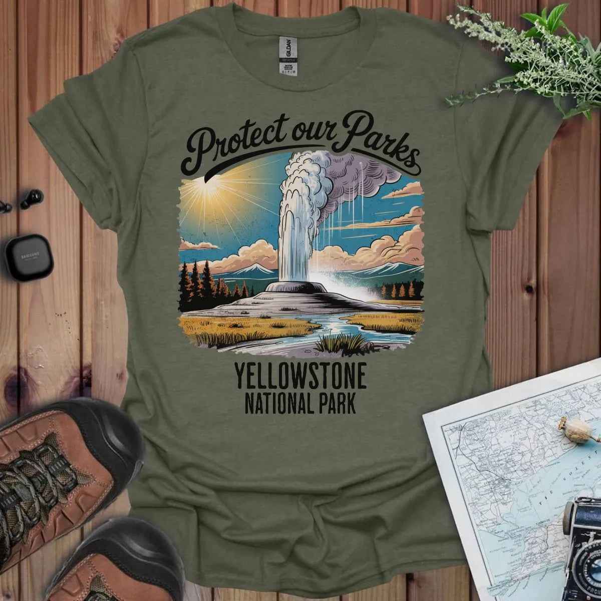 Protect Our Parks Yellowstone T-Shirt