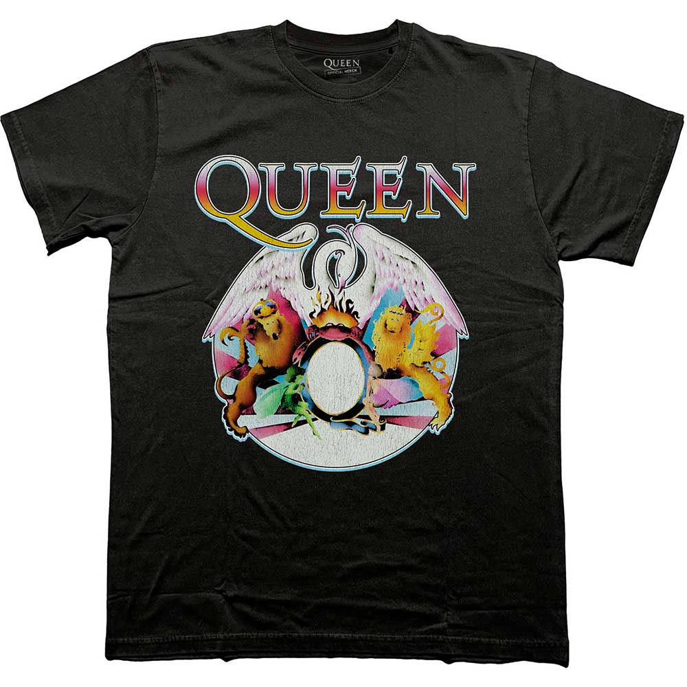Queen Multi Colour Crest [T-Shirt]