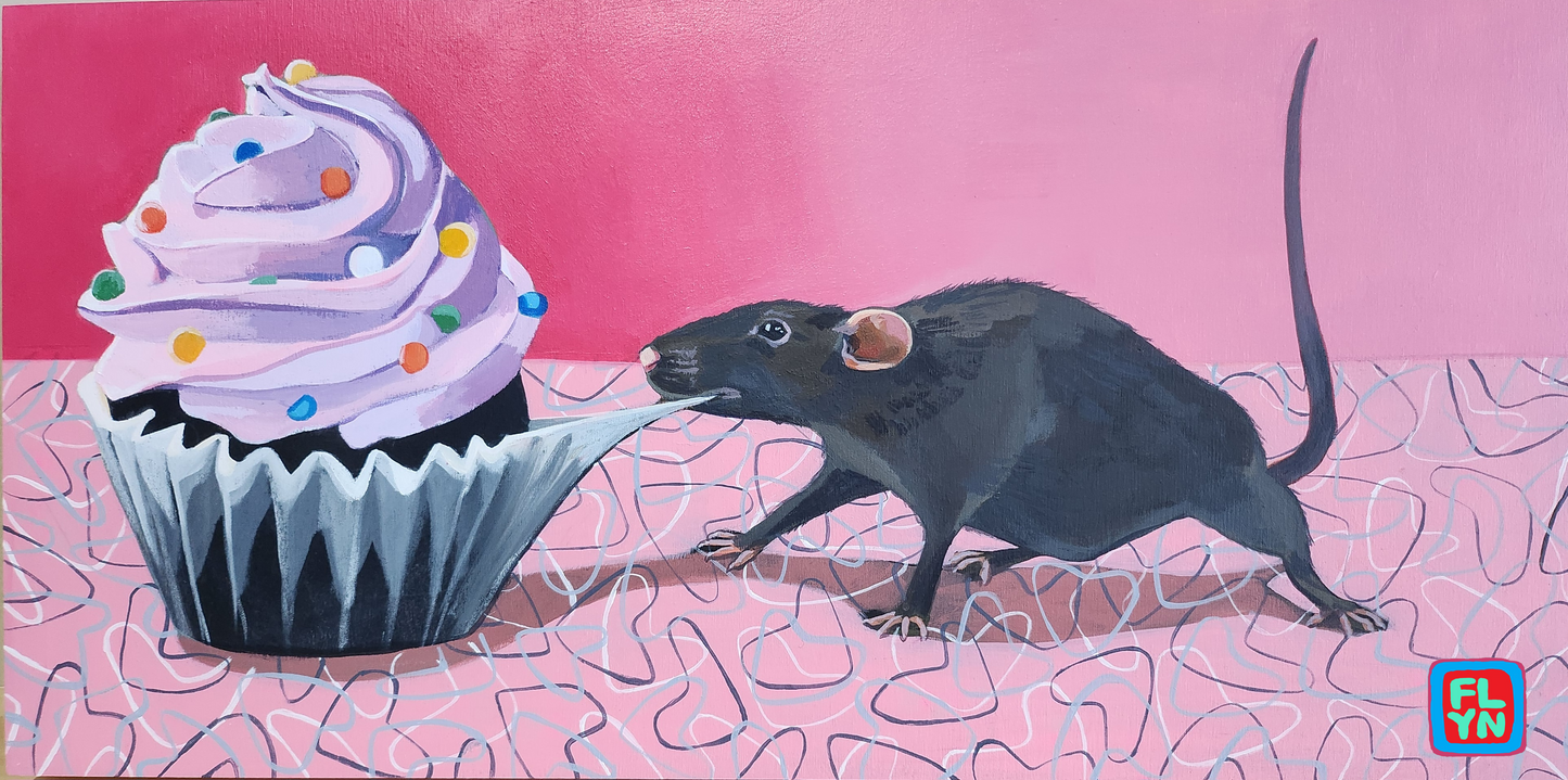 Rats Got My Cake sticker