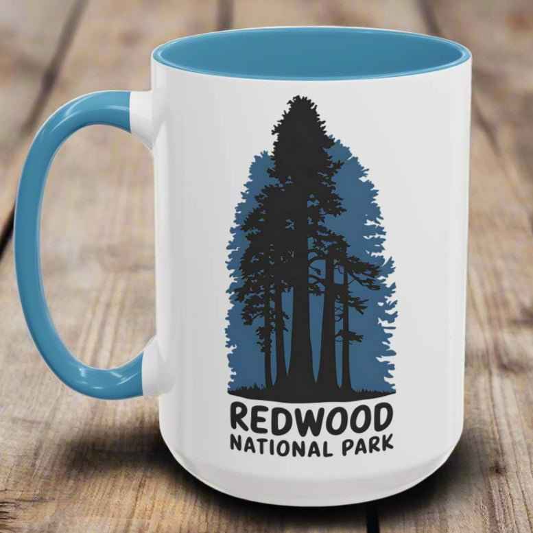 Redwood National Park Colored Mug