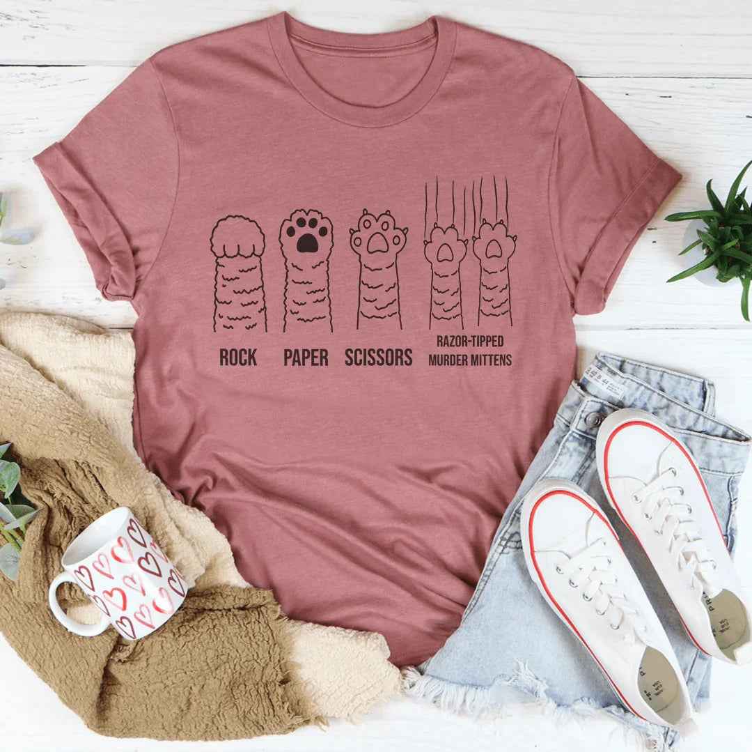 Rock Paper Scissors Tee
