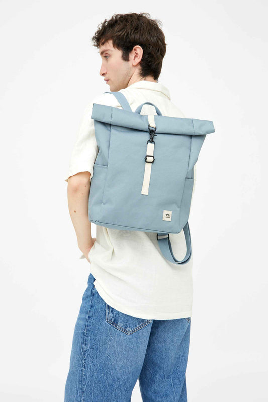 Roll Mini Backpack Stone Blue