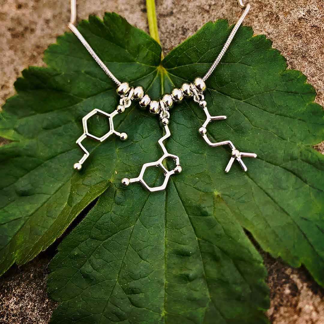 Molecules Necklace