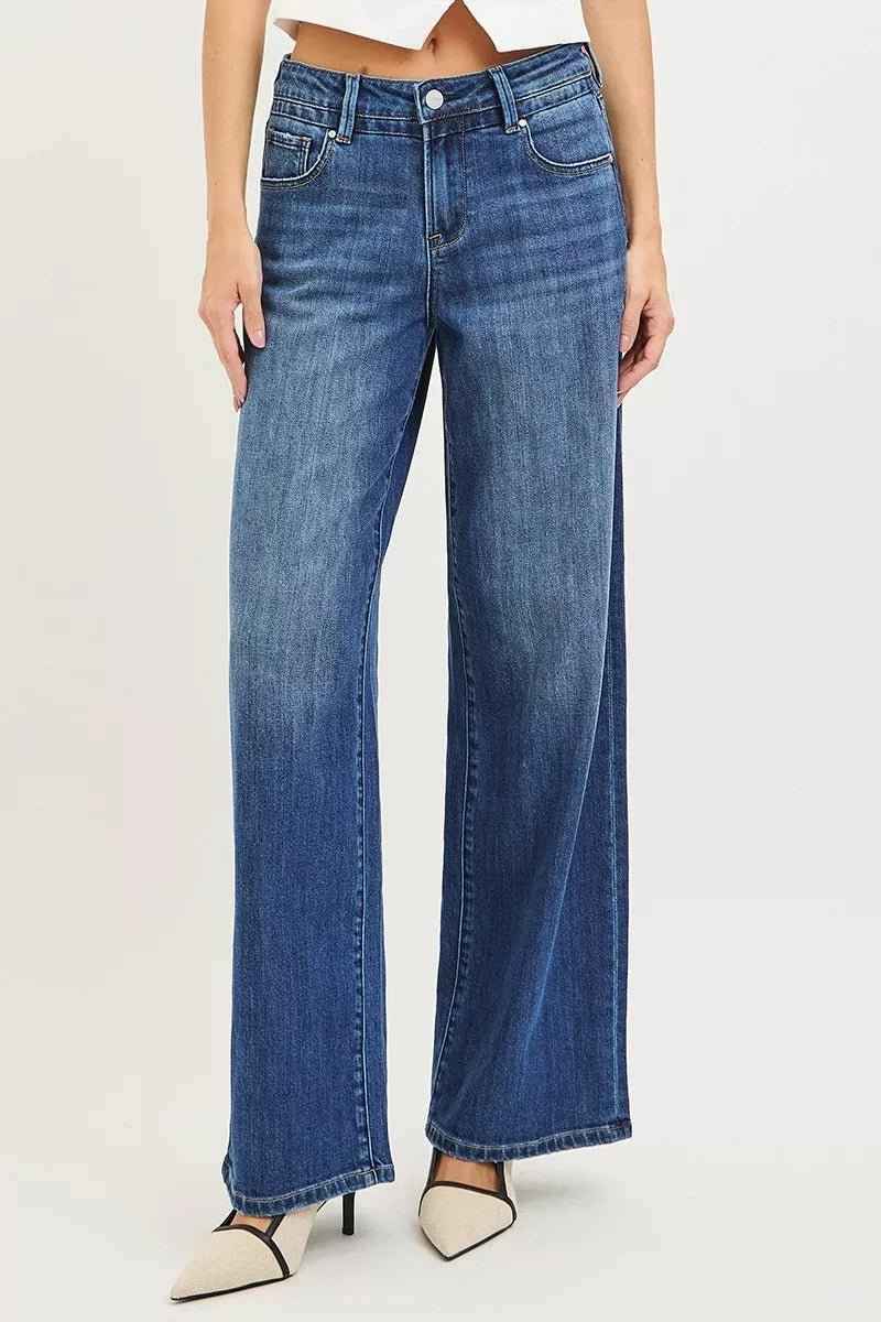 Slouchy Baggy Jeans with Pockets by Risen