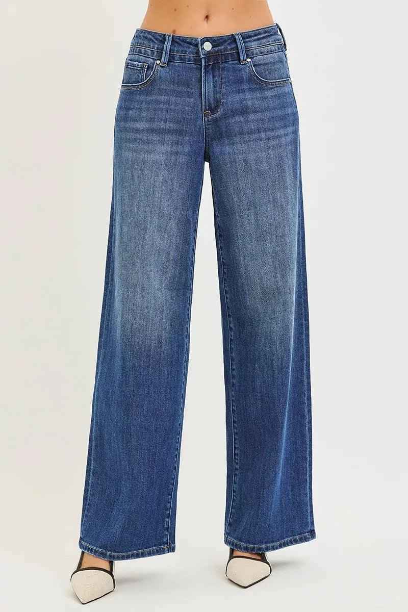 Slouchy Baggy Jeans with Pockets by Risen